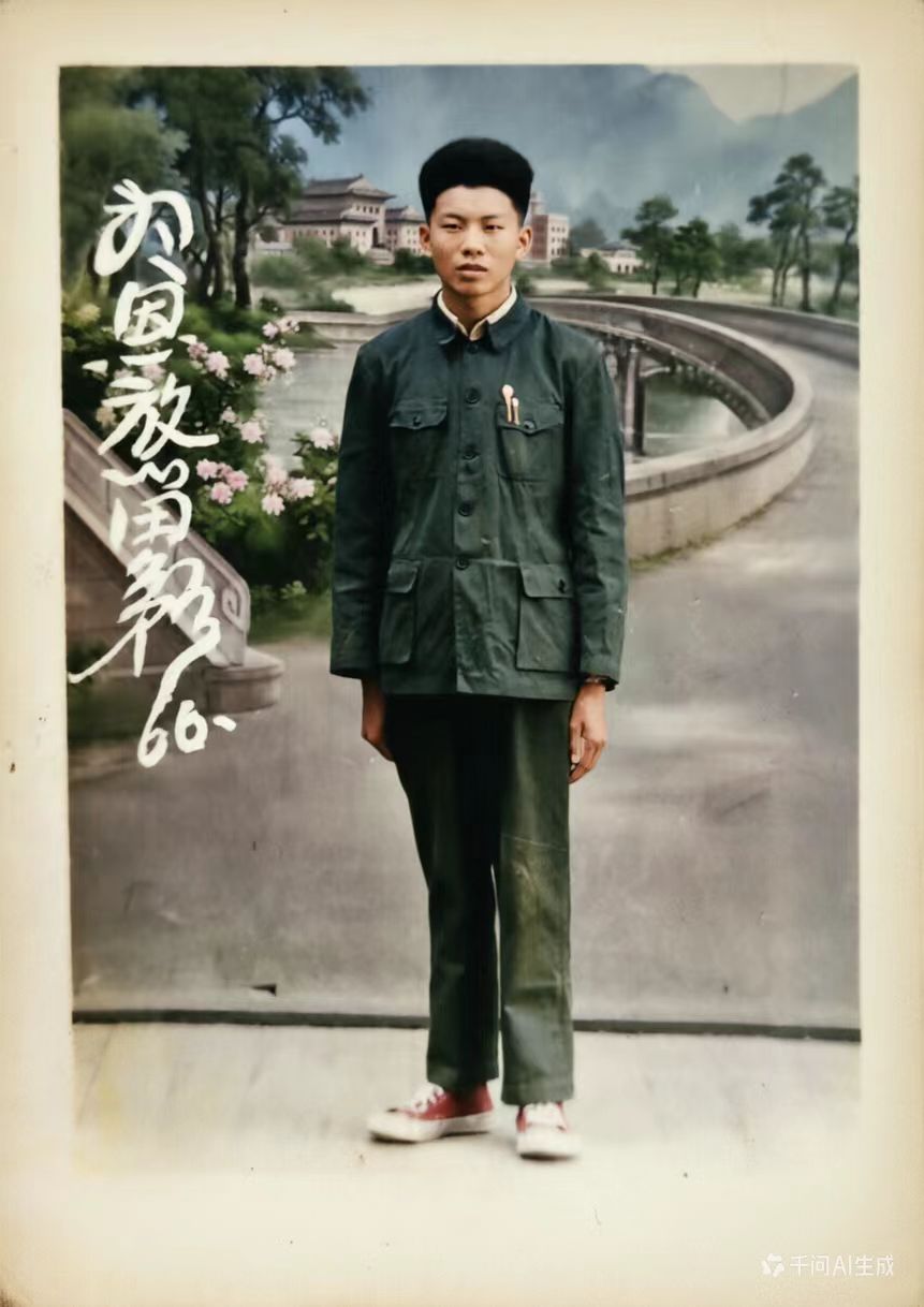 爷爷年轻照